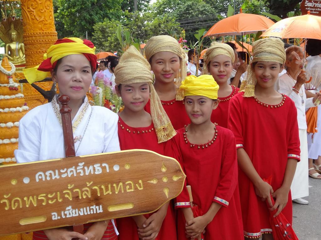 Pa Sak Tong Hotel Chiang Rai Bagian luar foto